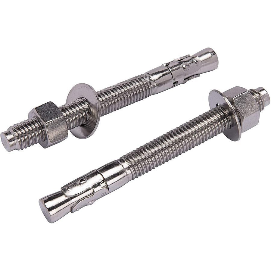 Stainless steel wedge anchors